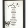 Wholesale * Best Pirce 'Lord Is My Shepherd' Framed Wall Art