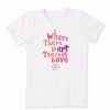 Clearance * Budget Life Is Good Cloud White 'Where There Is Art' Crusher Crewneck Tee Women