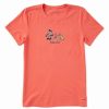 Online * Top 10 Life Is Good Mango Orange Jackie 'Happy Hour' Crusher Tee Women & Plus