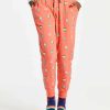 Hot * Buy Life Is Good Mango Orange Peace Sign Pajama Pants Women