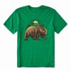 Hot * Deals Life Is Good Kelly Green 'Life Is Good' Bearscape Crusher Crewneck Tee Men