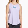 Best * Best Pirce Life Is Good Lilac Purple Cationic Active Stripes Racerback Tank Women