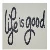 Best * Best Reviews Of Sara'S Signs Vanilla 'Life Is Good' Wood Wall Art