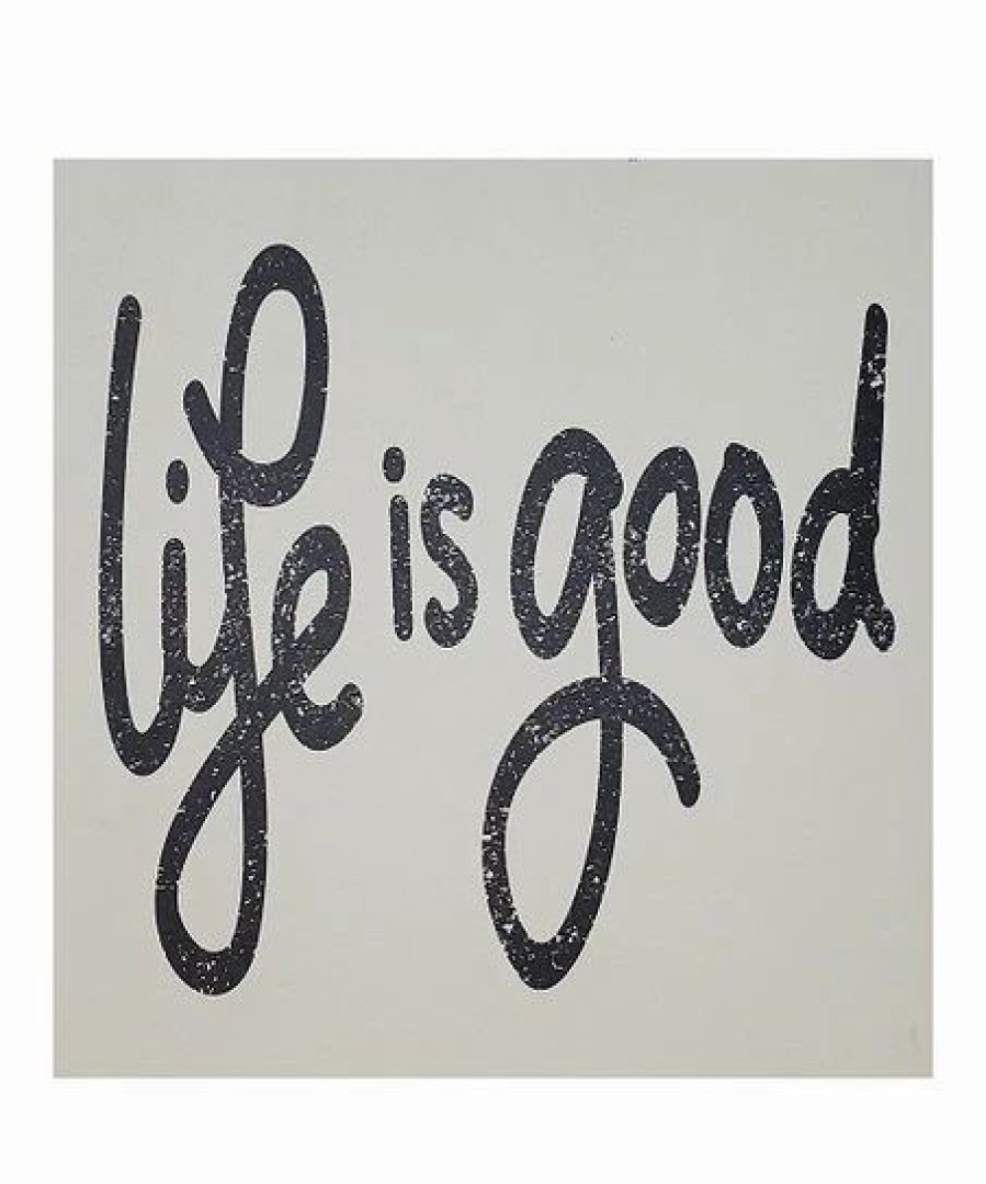 Best * Best Reviews Of Sara'S Signs Vanilla 'Life Is Good' Wood Wall Art