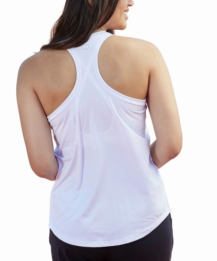 New * Outlet Life Is Good Cloud White Lig Pill Active Tank Women