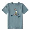 Clearance * Best Deal Life Is Good Smokey Blue Air Jake Tee Kids