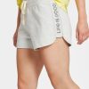 Clearance * Cheap Life Is Good Light Heather Gray Wordmark Lounge Shorts Women