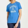 Best * Best Deal Life Is Good Royal Blue 'Science Rocks' Crusher Crewneck Tee Women & Plus