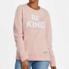 Online * Best Reviews Of Life Is Good Himalayan Pink 'Be Kind' Long-Sleeve Tee Women