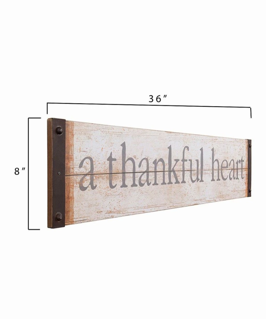 Wholesale * Discount Hello Honey 'A Thankful Heart' Wall Sign