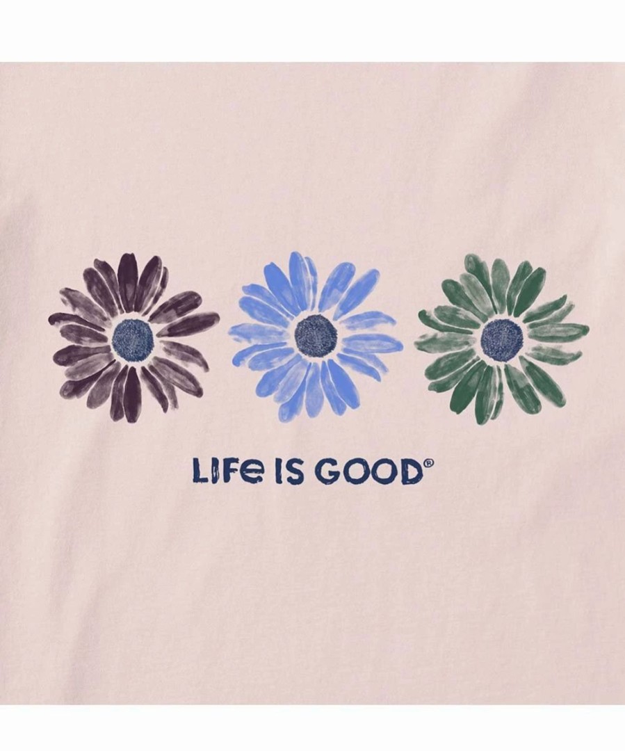 Hot * Flash Sale Life Is Good Himalayan Pink 'Life Is Good' Daisy Hooded Long-Sleeve Tee Women