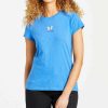 Online * Discount Life Is Good Royal Blue Butterfly Logo Crewneck Tee Women & Plus