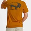 Clearance * Best Reviews Of Life Is Good Coffee Brown Bison Landscape Tee Men