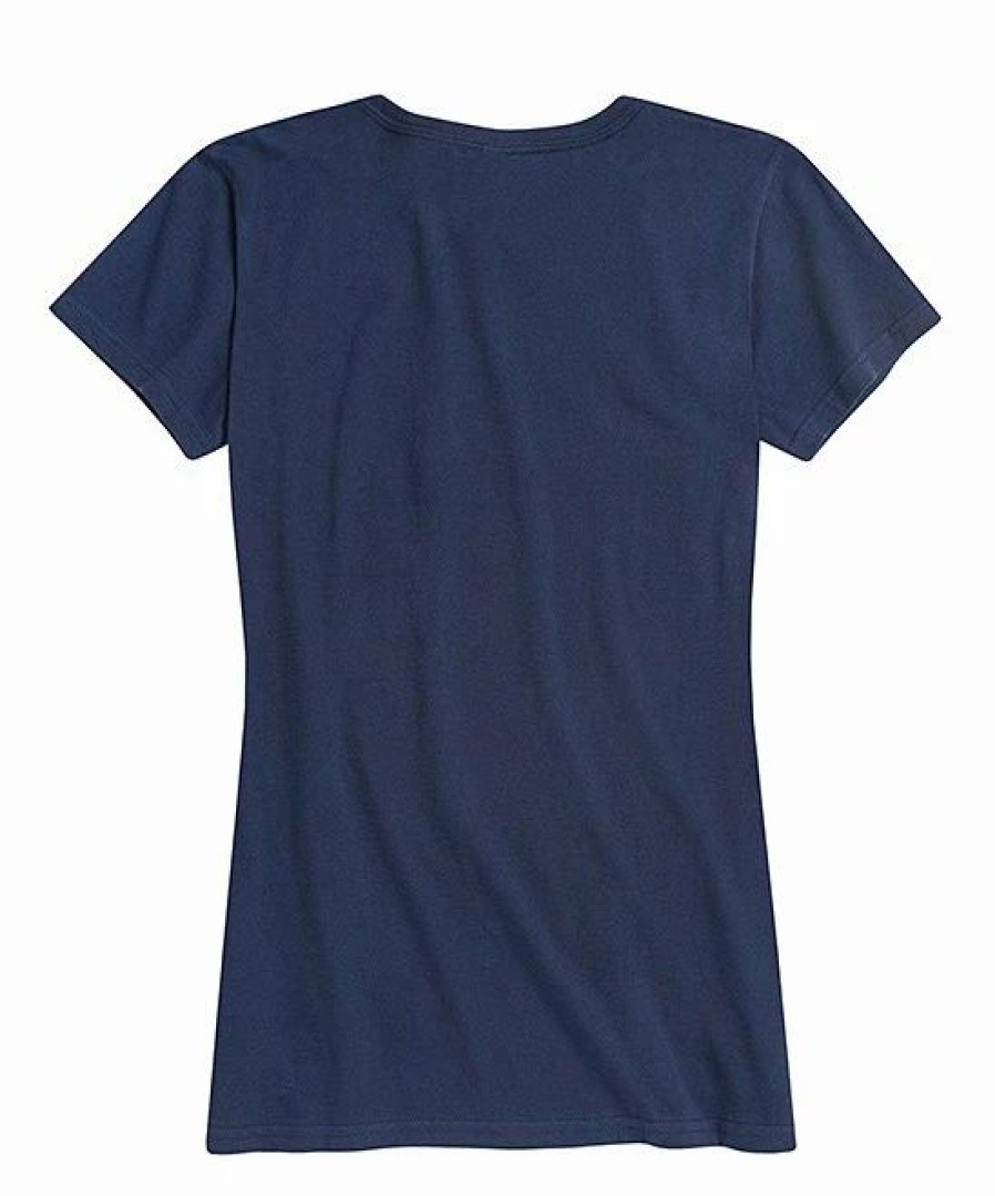 Best * Cheapest Instant Message Women'S Navy 'Southern' Definition Relaxed-Fit Tee Women