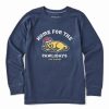 Hot * Cheap Life Is Good Darkest Blue 'Home For The Pawlidays' Rocket Crewneck Sweatshirt Boys