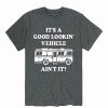 Wholesale * Best Reviews Of Instant Message Men'S Heather Charcoal 'It'S A Good Lookin' Vehicle Ain'T It' Tee Men